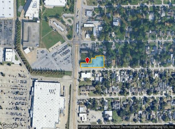 7700 Fulton St, Houston, TX Parcel Map