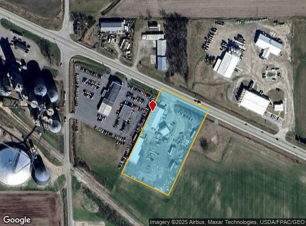 11119 E Us Highway 223, Blissfield, MI Parcel Map