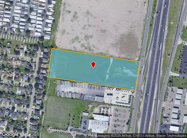 1716 S Frontage Rd, Mission, TX Parcel Map