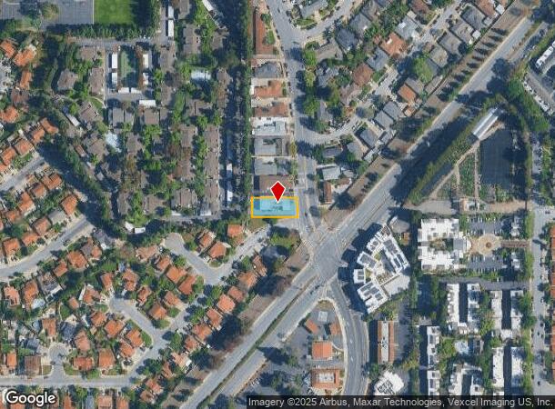  1011 Leigh Ave, San Jose, CA Parcel Map