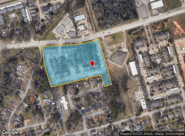  1101 Wilson Rd, Conroe, TX Parcel Map