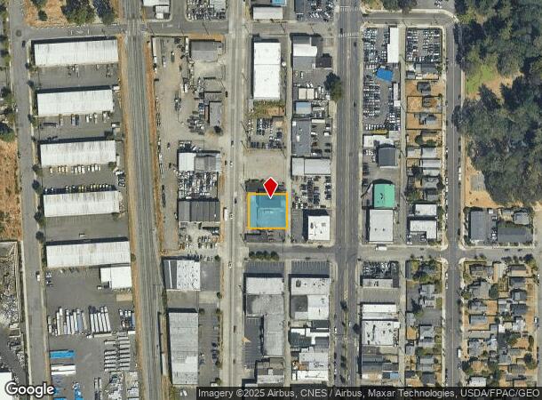  5047 S Washington St, Tacoma, WA Parcel Map