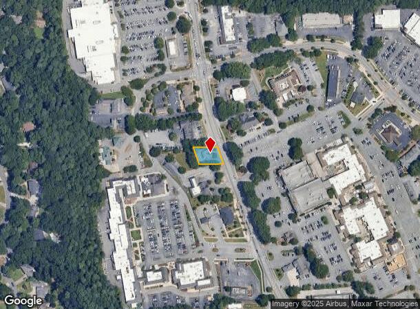  5518 Chamblee Dunwoody Rd, Atlanta, GA Parcel Map