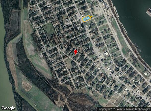 3010 Sycamore St, Cairo, IL Parcel Map