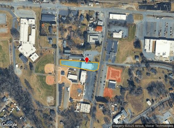 200 S Center St, Hildebran, NC Parcel Map