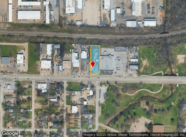 1217 E Abram St, Arlington, TX Parcel Map