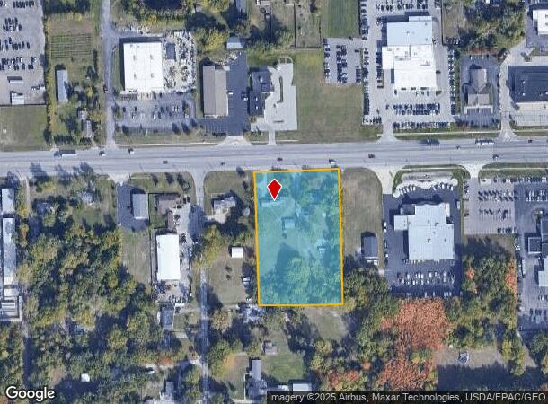  7625 W Central Ave, Toledo, OH Parcel Map