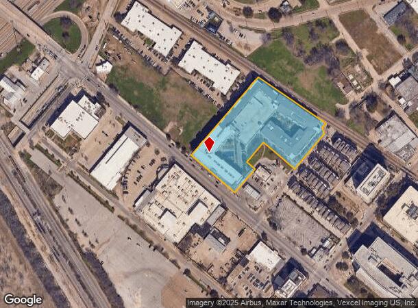 1210 Botham Jean Blvd, Dallas, TX Parcel Map
