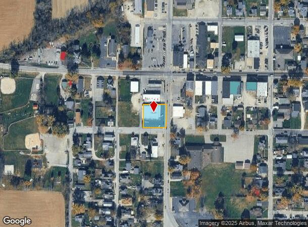  80 S Marion St, Morgantown, IN Parcel Map