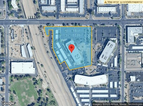  2421 W Peoria Ave, Phoenix, AZ Parcel Map