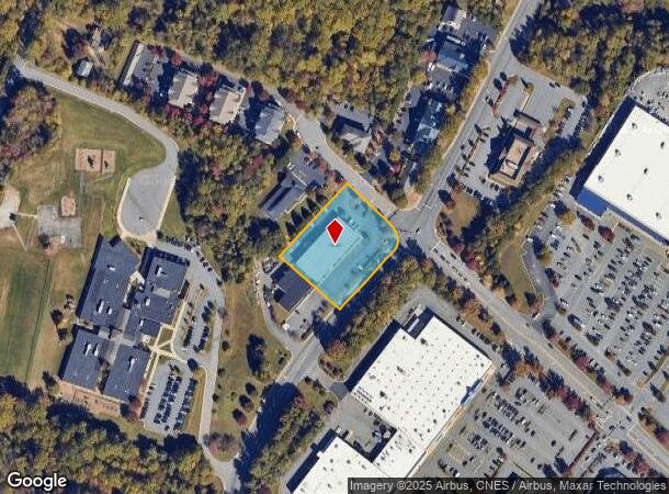 607 Woodbrook Dr, Charlottesville, VA Parcel Map