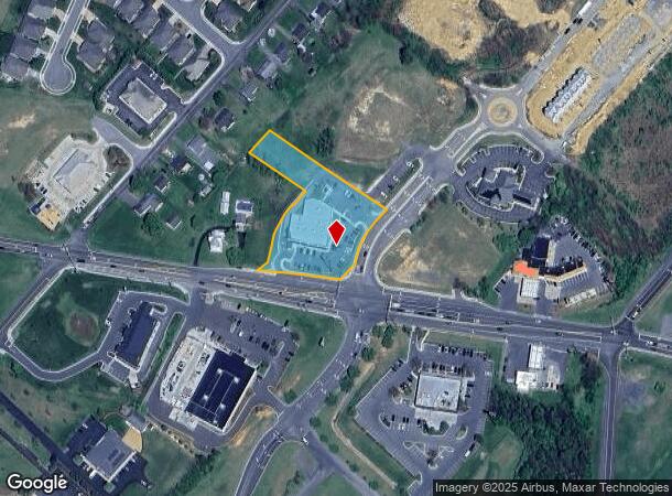  526 W Reservoir Rd, Woodstock, VA Parcel Map