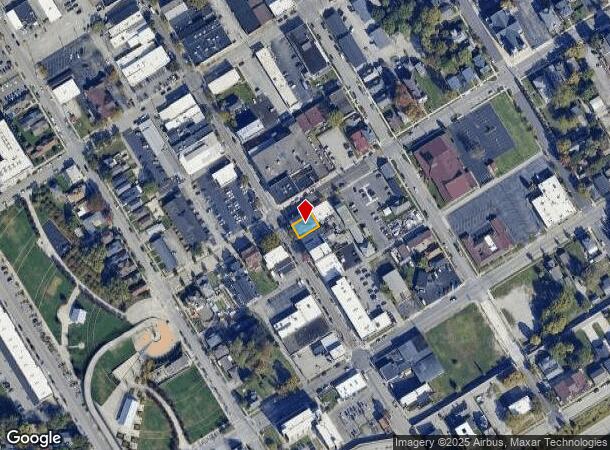  252 Spring St, Jeffersonville, IN Parcel Map