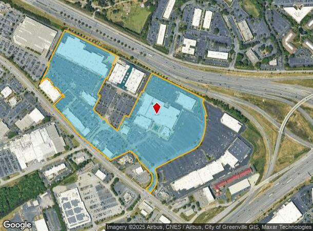  1029 Woodruff Rd, Greenville, SC Parcel Map