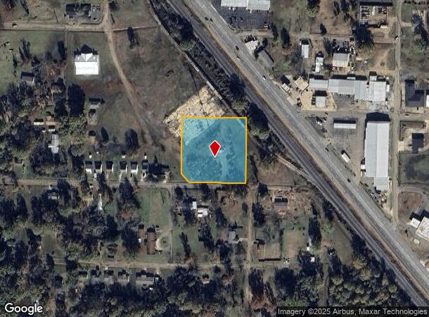 S Corbin At East Cowling St, Ashdown, AR Parcel Map