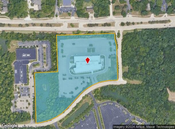  36500 Corporate Dr, Farmington Hills, MI Parcel Map