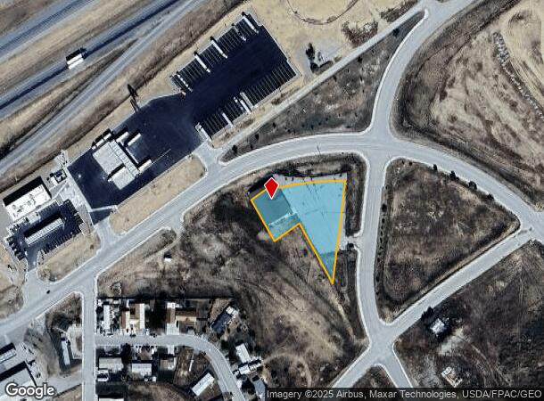  120 Broadway St, Wamsutter, WY Parcel Map