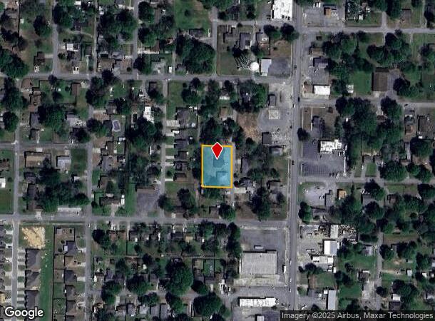 1702 S Maple St, Stuttgart, AR Parcel Map