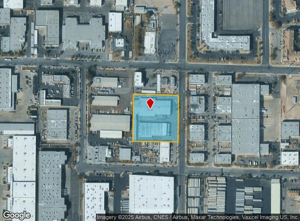 5935 Polaris Ave, Las Vegas, NV Parcel Map