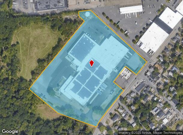  480 Sprague St, Dedham, MA Parcel Map