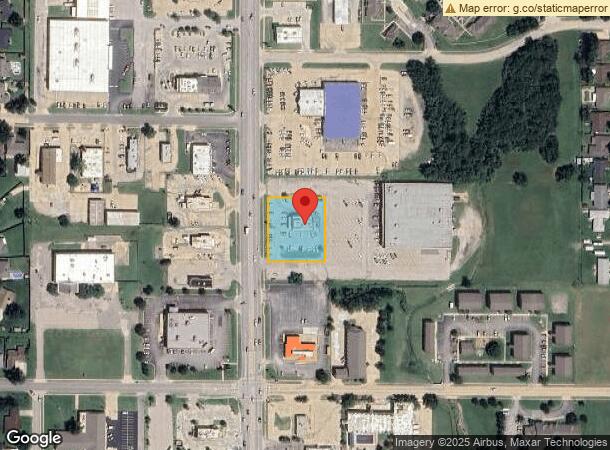  2407 N 14Th St, Ponca City, OK Parcel Map