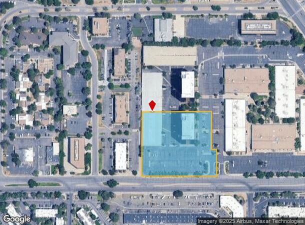  3033 S Parker Rd, Aurora, CO Parcel Map