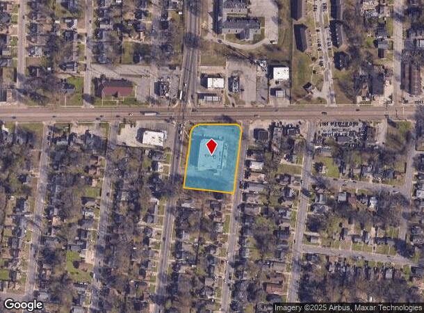  2471 Jackson Ave, Memphis, TN Parcel Map