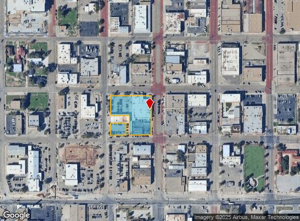  1702 Texas Ave, Lubbock, TX Parcel Map