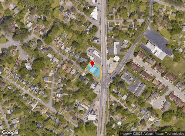 1305 N King St, Hampton, VA Parcel Map