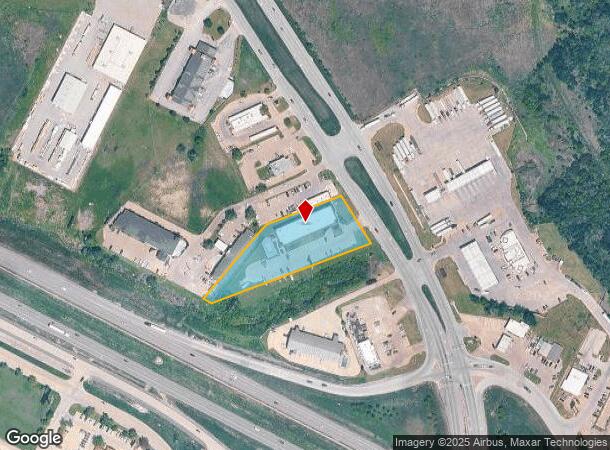 1614 State Highway 34 S, Terrell, TX Parcel Map