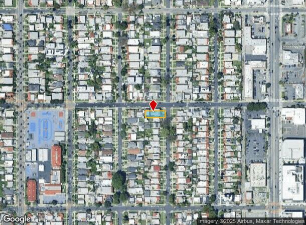2901 Somerset Dr, Los Angeles, CA Parcel Map