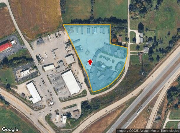 1151 W Knable Rd, Georgetown, IN Parcel Map