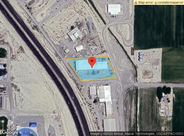  1001 Industrial Ave, Olathe, CO Parcel Map