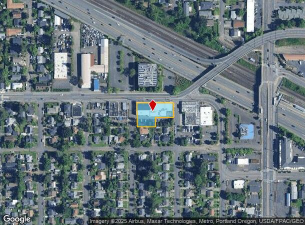  7932 Ne Halsey St, Portland, OR Parcel Map