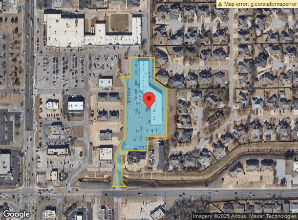  6909 W Hefner Rd, Oklahoma City, OK Parcel Map