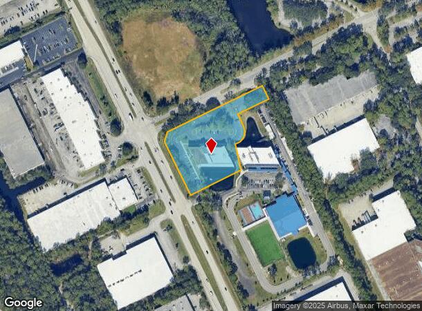 8130 Baymeadows Way W, Jacksonville, FL Parcel Map