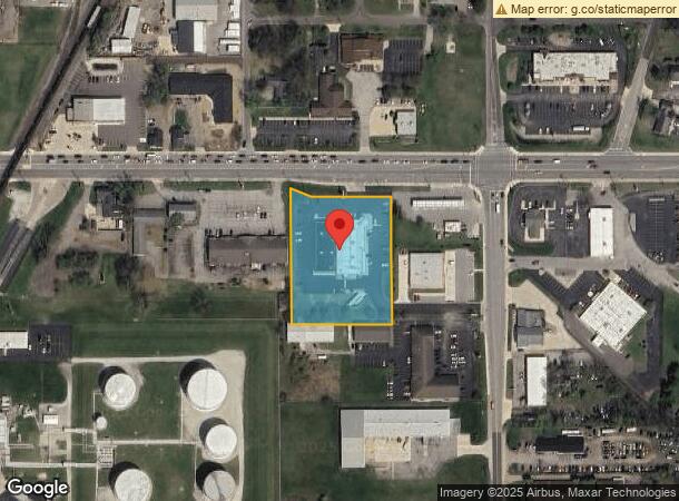  12544 Adams Rd, Granger, IN Parcel Map