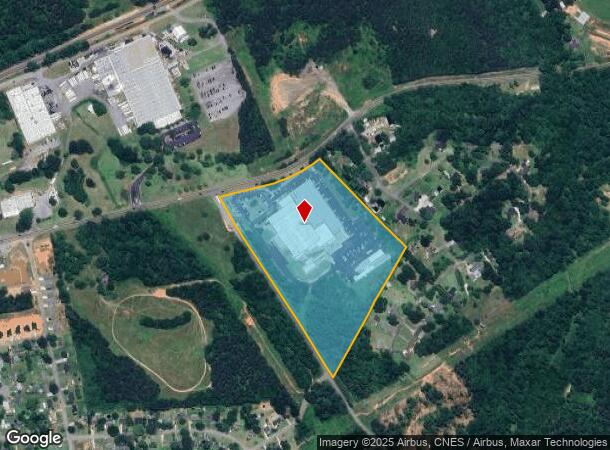  109 Gillespie Dr, Easley, SC Parcel Map