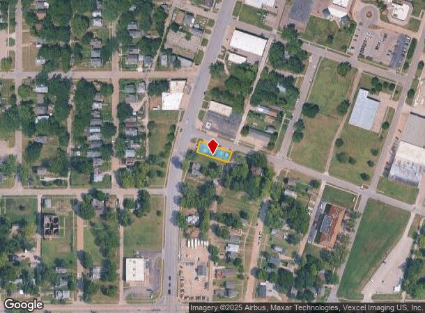  1500 S Kansas Ave, Topeka, KS Parcel Map