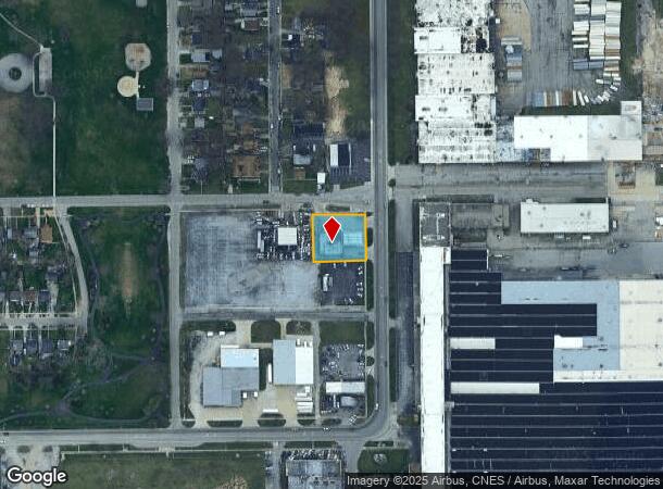  2510 S Coliseum Blvd, Fort Wayne, IN Parcel Map
