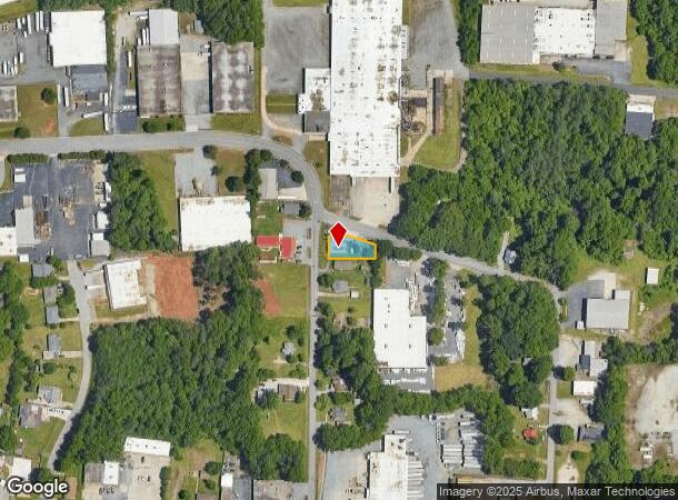  2607 Bedford St, High Point, NC Parcel Map