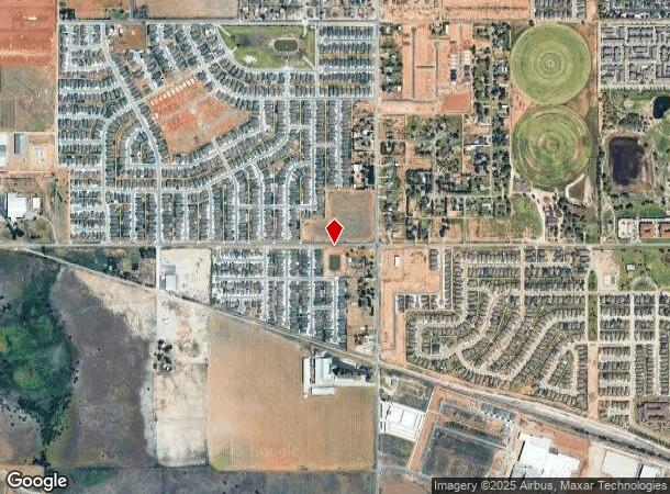  6601 Alcove Ave, Lubbock, TX Parcel Map