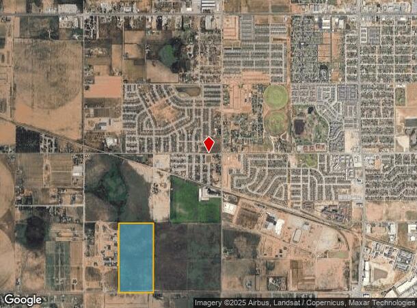  7602 50Th St, Lubbock, TX Parcel Map