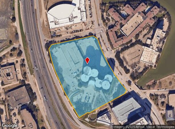  222 Las Colinas Blvd W, Irving, TX Parcel Map