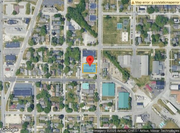  505 N Grant St, Crown Point, IN Parcel Map