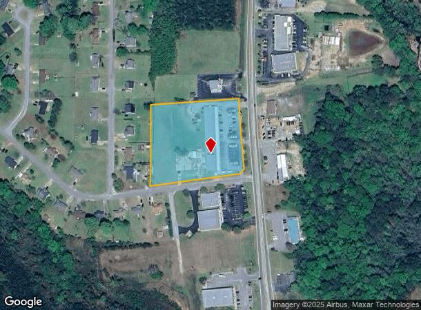 1250 Peach Orchard Rd, Sumter, SC Parcel Map