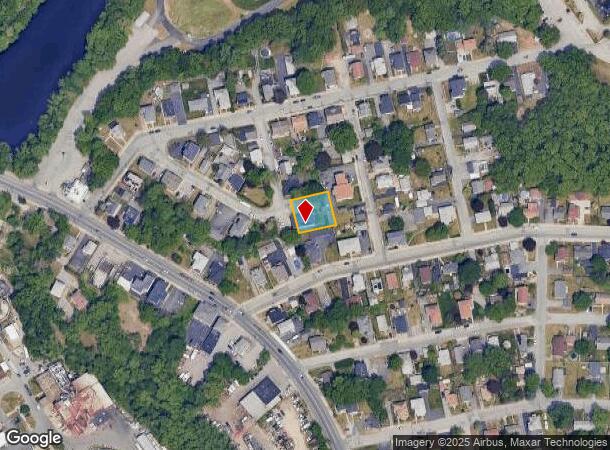  95 Victor St, Woonsocket, RI Parcel Map
