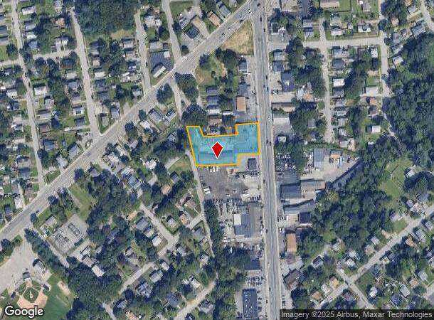 627 Warwick Ave, Warwick, RI Parcel Map