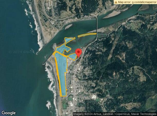  29971 Harbor Way, Gold Beach, OR Parcel Map