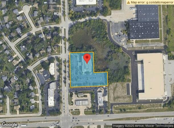  7425 Janes Ave, Woodridge, IL Parcel Map